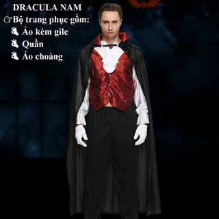 Trang Phục Ma Cà Rồng, Trang Phục Dracula Dành Cho Lễ Hội Hóa Trang Halloween