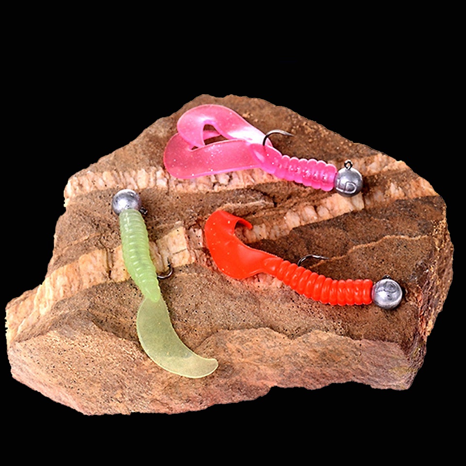 Set 5 lưỡi câu cá mềm 3.5g 5g 7g 14g