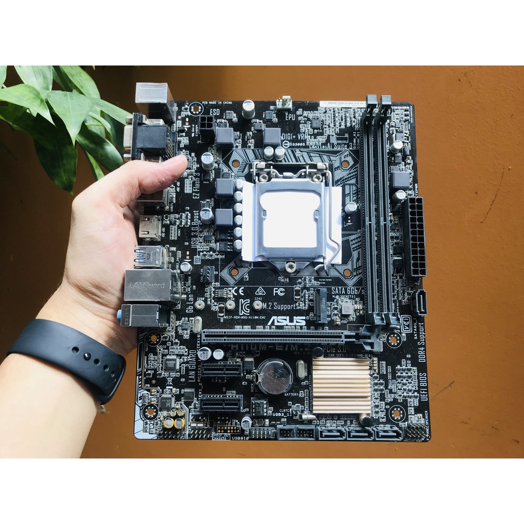 Main Asus H110M E Có Khe Cắm M2 Đẹp Zin Thanh Lý Phòng Net | BigBuy360 - bigbuy360.vn