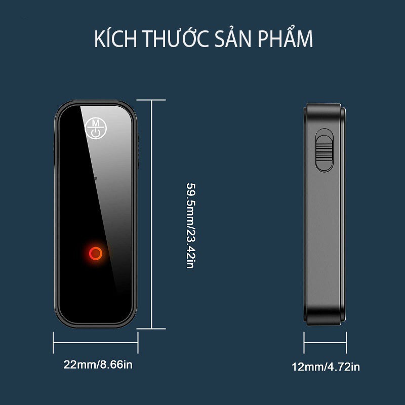 Thiết Bị Thu Phát Không Dây 3.5Mm Aux Bluetooth 5.0 C28 Nhiều Chế Độ Máy Tính, Tv, Máy Chiếu, Loa, Tai Nghe