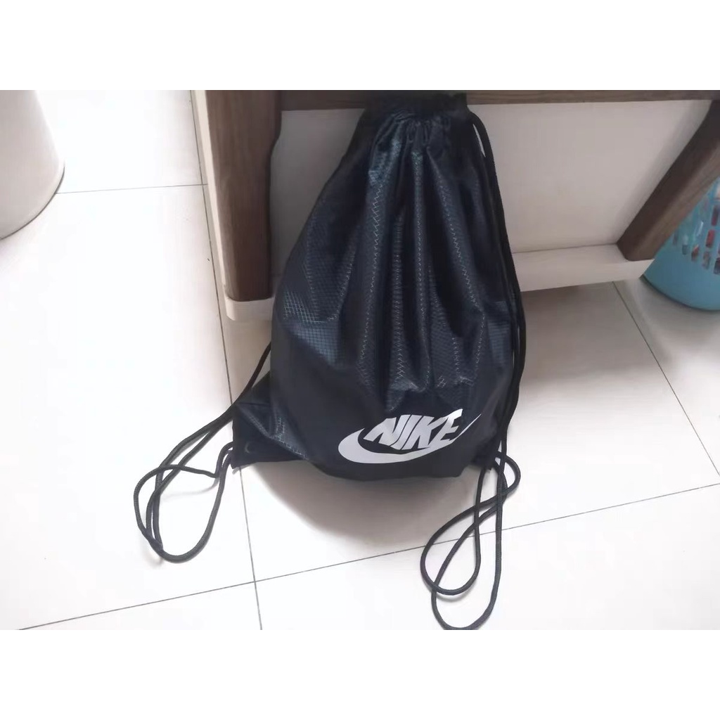 Tăng độ dày Balo túi rút chống nước bụi phù hợp đi tập Gym bơi lội chạy bộ chơi thể thao❥túi cối đi biển/balo dây rút nam/balo đựng giày đá bóng