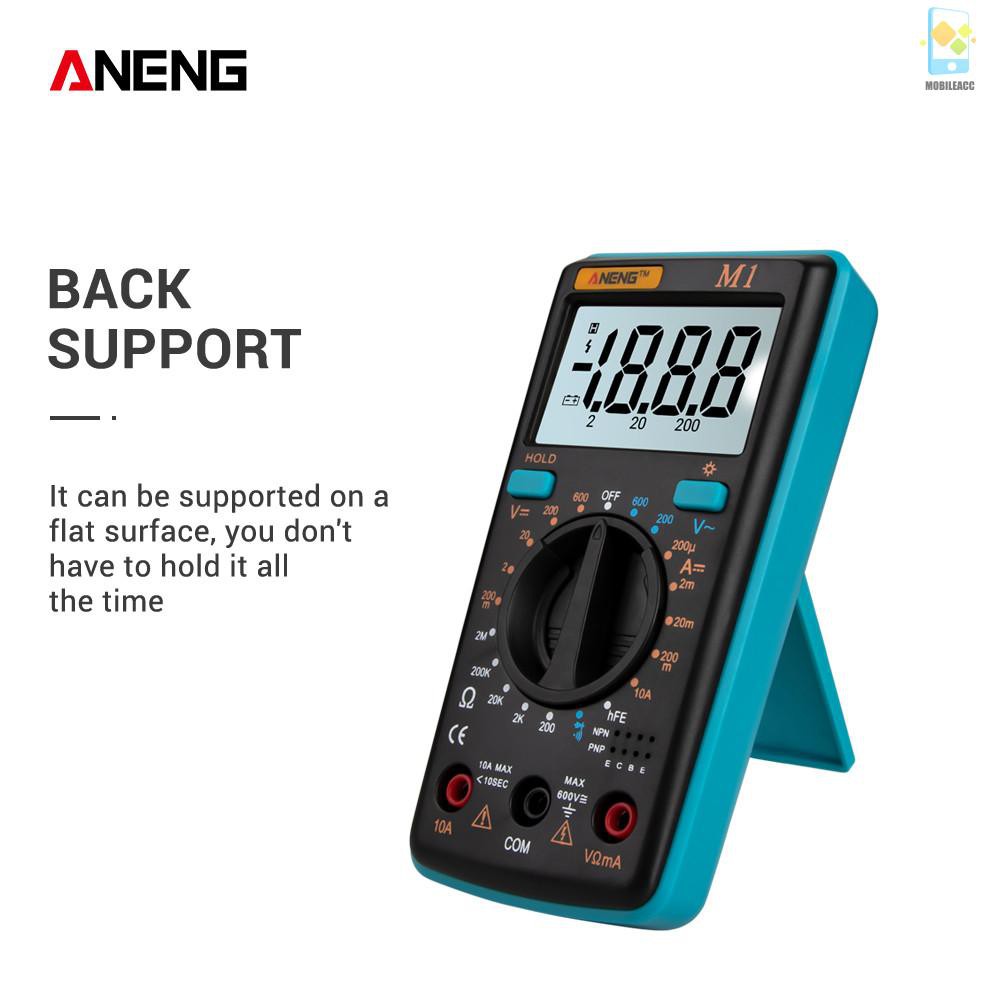 Vạn năng kế HABOTEST ANENG M1 cầm tay có màn hình hiển thị LCD độ chính xác cao