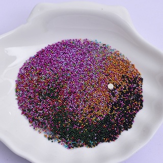 Hạt microbeads trứng cá nhiều màu cho các bạn trang trí móng tay, vỏ ốp điện thoại, DIY