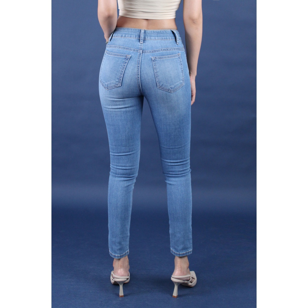 Q9298 - Quần jean skinny Old Navy wash, trơn