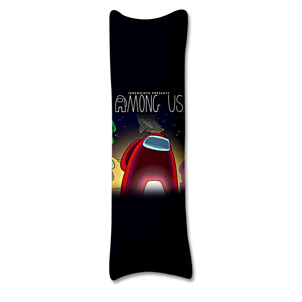 Among Us pillowcase Skin-friendly home student dormitory bed daily necessities comfortable long hug Lumbar Pad Cover