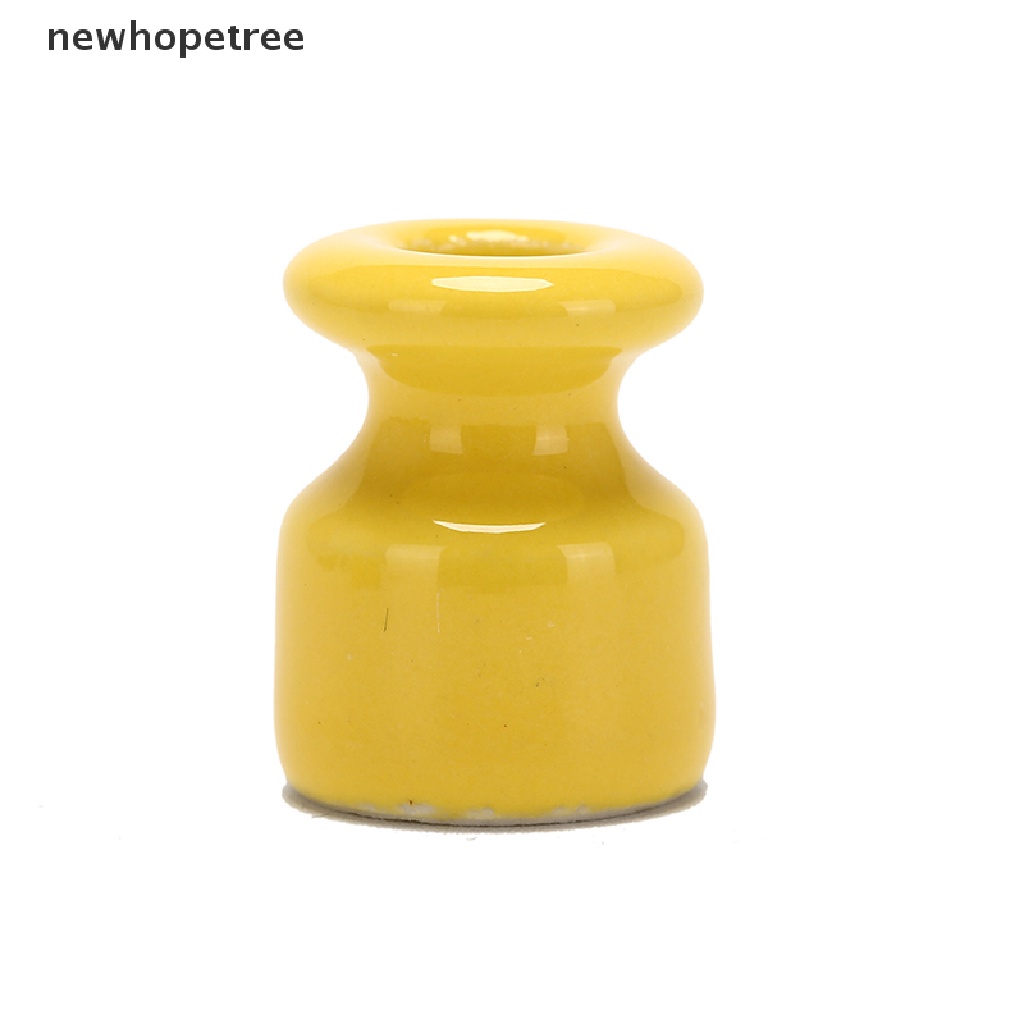 newhopetree 5Pcs/lot Porcelain Insulator for Wall Wiring Ceramic Insulators OIK