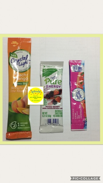 [Mã 267FMCGSALE giảm 8% đơn 500K] ( 1 gói to ) Bột trái cây Crystal light gói lớn dành cho người ăn kiêng | BigBuy360 - bigbuy360.vn