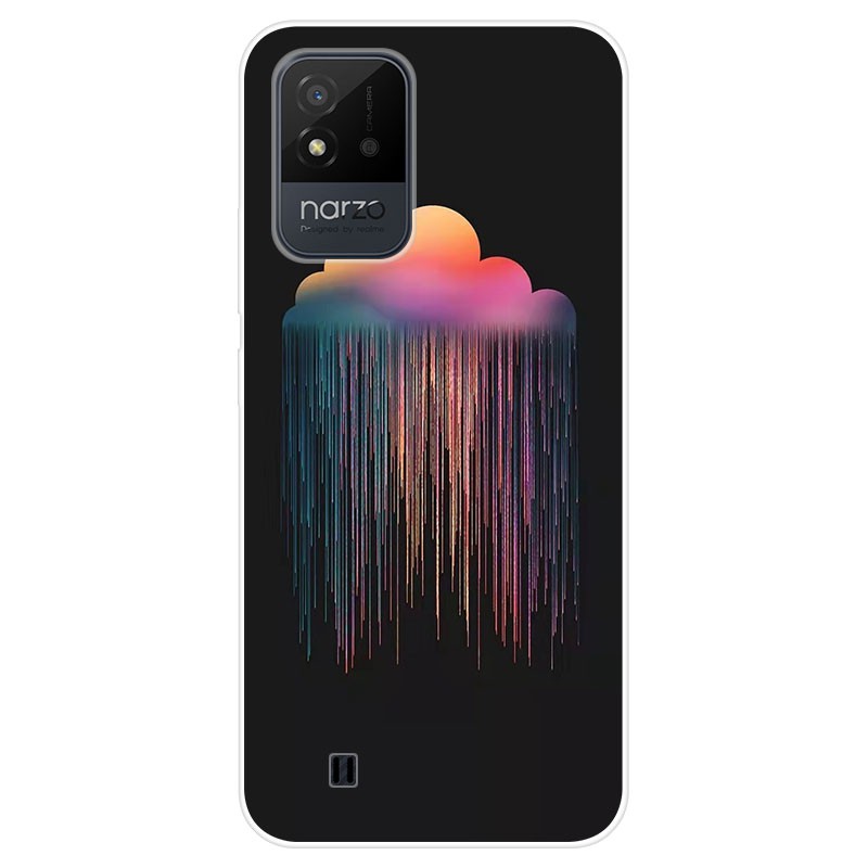 Ốp điện thoại TPU silicon mềm họa tiết hoạt hình bắt mắt cho Realme Narzo 50i Narzo50