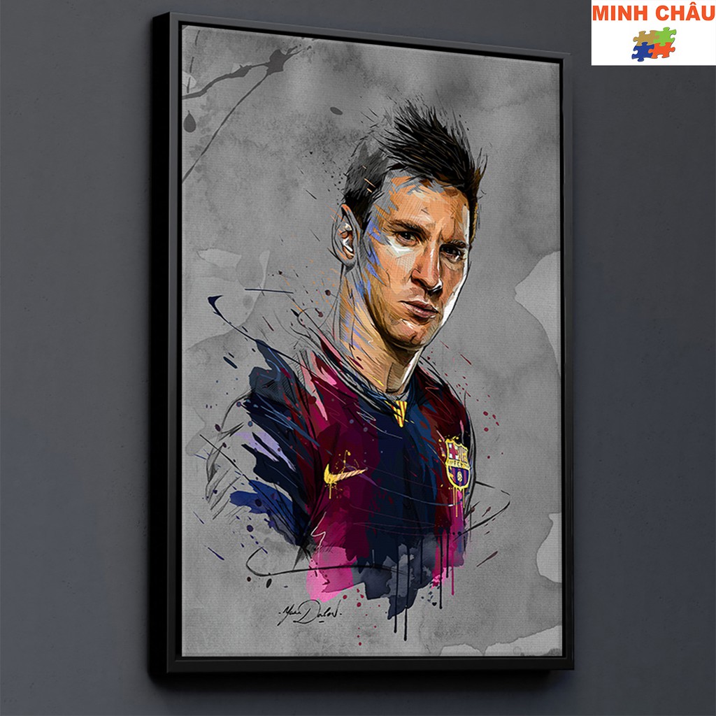 Tranh Canvas | Tranh treo tường trang trí CẦU THỦ BÓNG ĐÁ - Mẫu 8