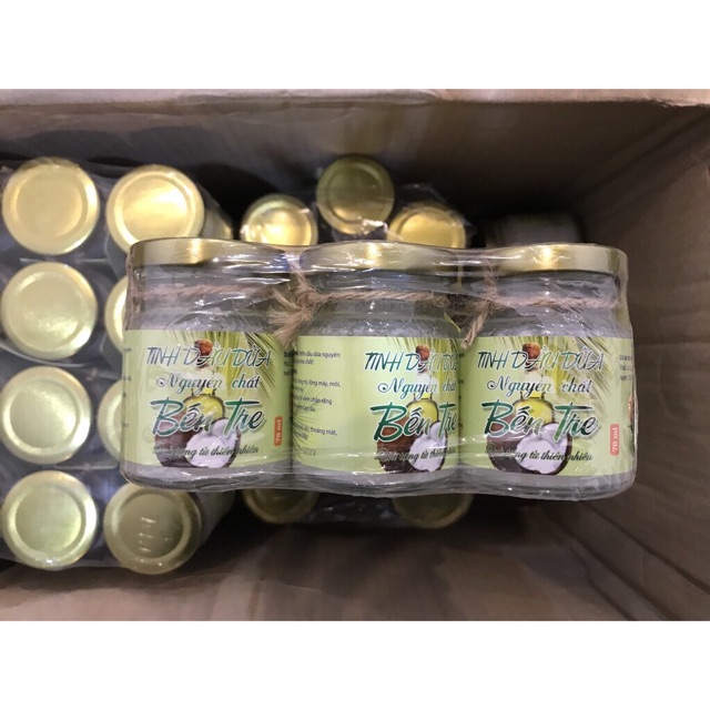Tinh dầu dừa Bến Tre nguyên chất hũ 70ml