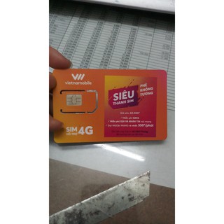 Siêu thánh sim Vietnamobile - free data