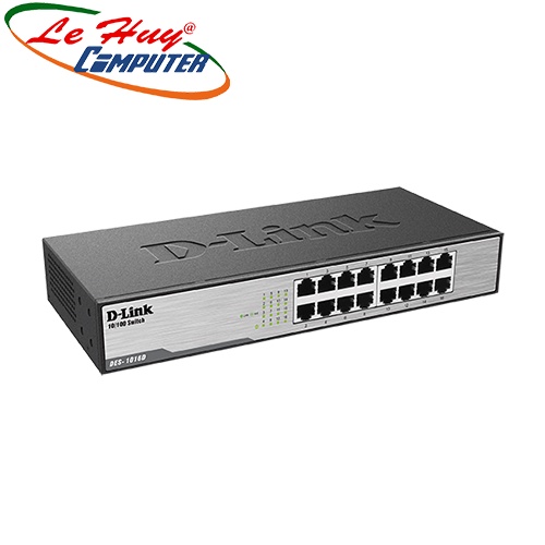 Thiết bị chia mạng DLink DES-1016D 16 cổng RJ45 10/100Mbps