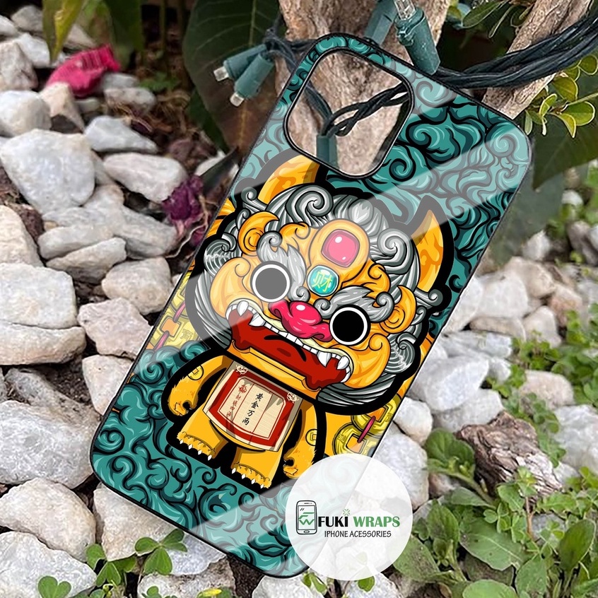 Ốp Lưng Kính Cường Lực / Case Chống Vỡ Dành Cho 13ProMax 12ProMax 11ProMax X XSMAX Fukishop