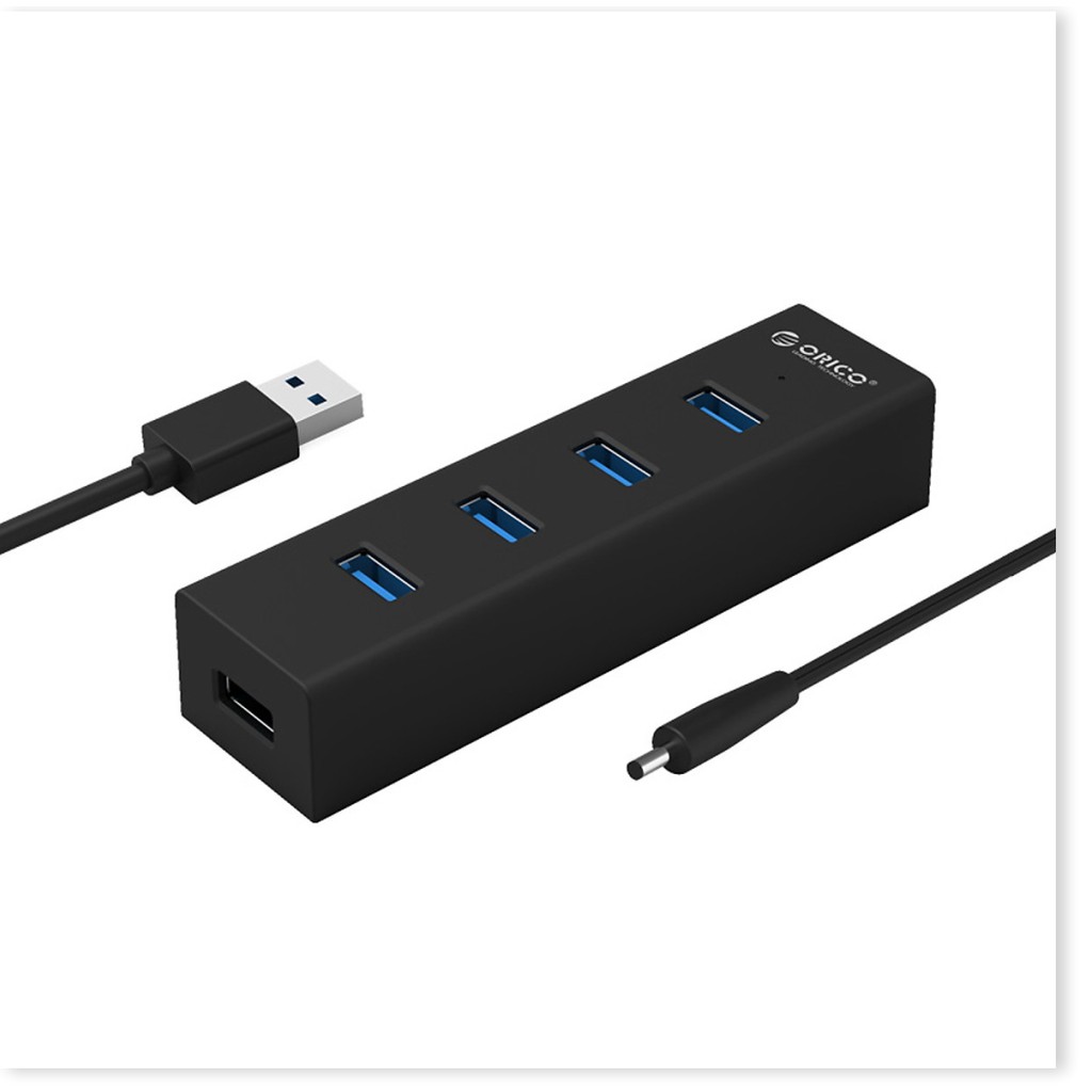 Bộ chia USB HUB 4 cổng ORICO W5P USB 3.0 - Hàng chính hãng