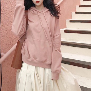 UNISEX - HOODIE MÀU HỒNG RUỐC - HOODIE BASIC - ÁO NỈ NAM NỮ