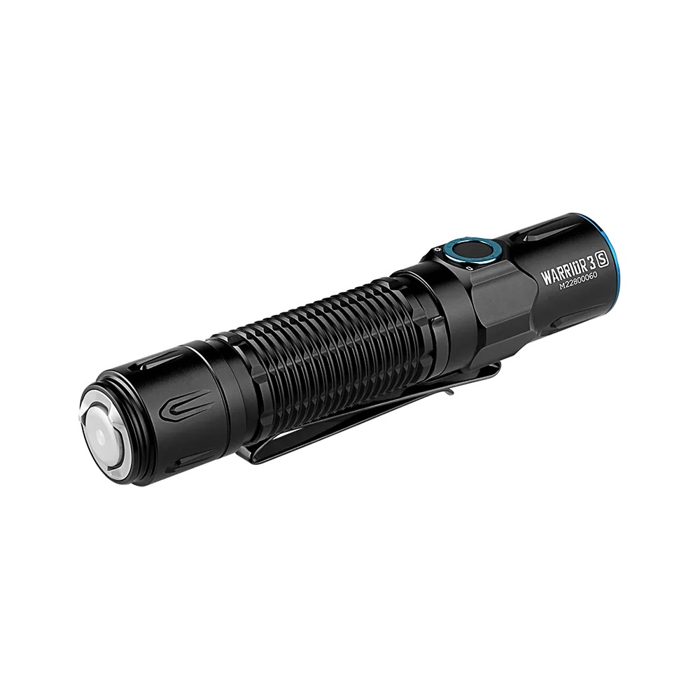 Đèn pin OLIGHT WARRIOR 3S độ sáng 2300 lumen chiếu xa 300 mét pin sạc 21700 5000mAh cổng sạc nam châm đuôi