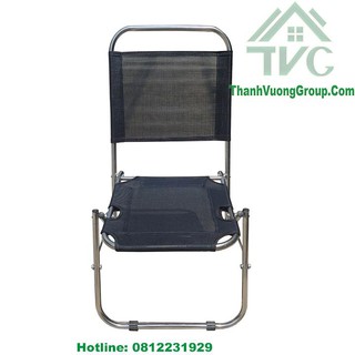 GHẾ XẾP LƯỚI NHỰA 2 MẢNH LƯNG THẤP