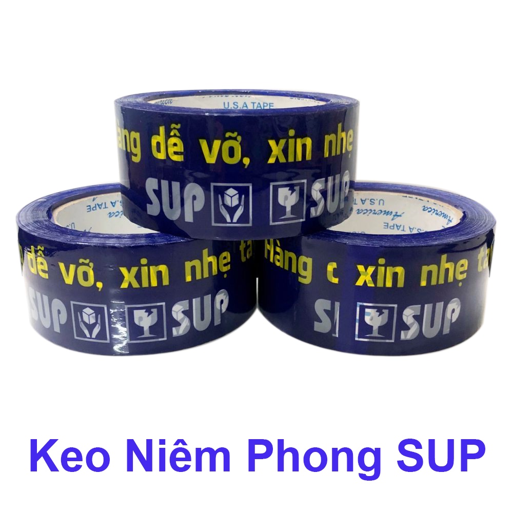 Băng keo niêm phong, keo vàng đóng hàng