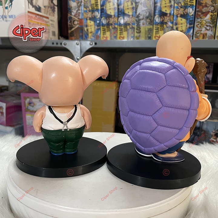 Mô hình Quy Lão Kame và Heo Oolong - Mô hình Dragon Ball