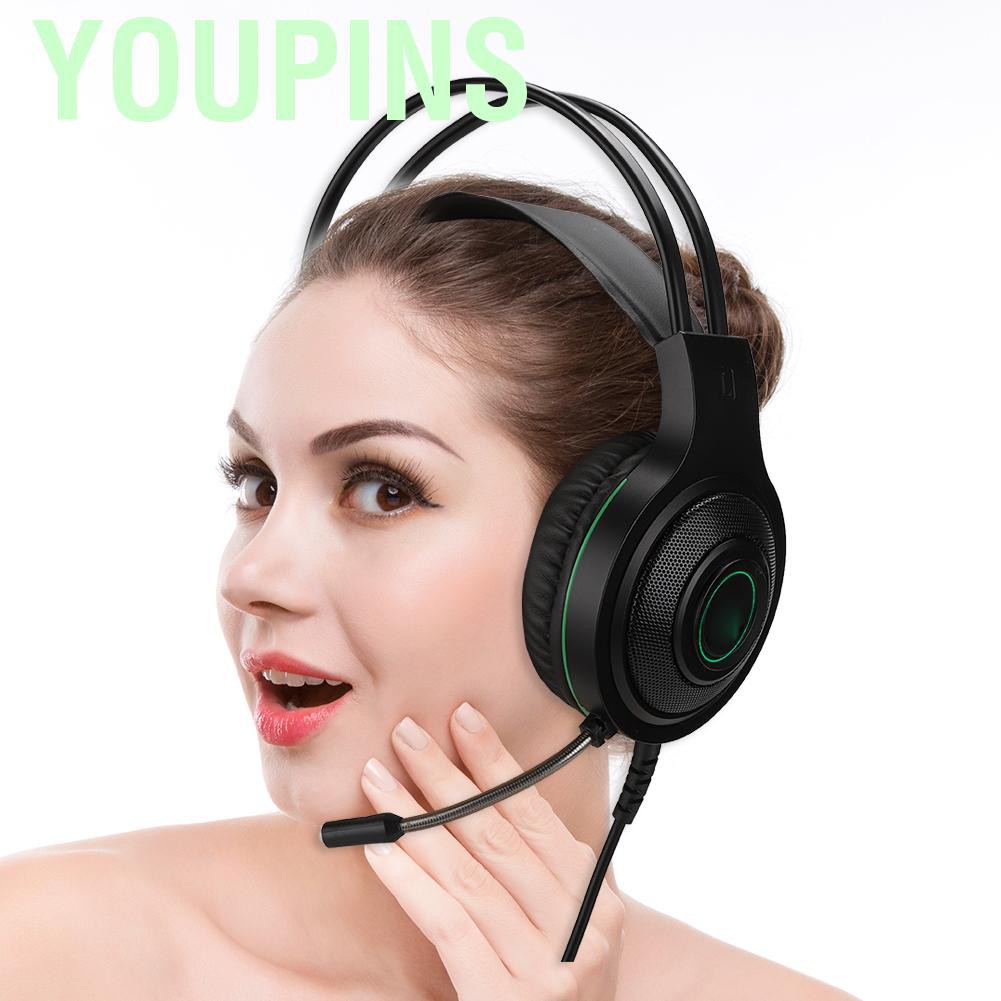 Tai Nghe Chụp Tai Youpins Weekw V5000 Có Đèn Led Chất Lượng Cao | BigBuy360 - bigbuy360.vn