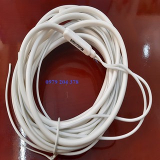 Dây trở 5 MÉT màu trắng 220V-200W Dây Điện trở SILICONE DẠNG TRÒN