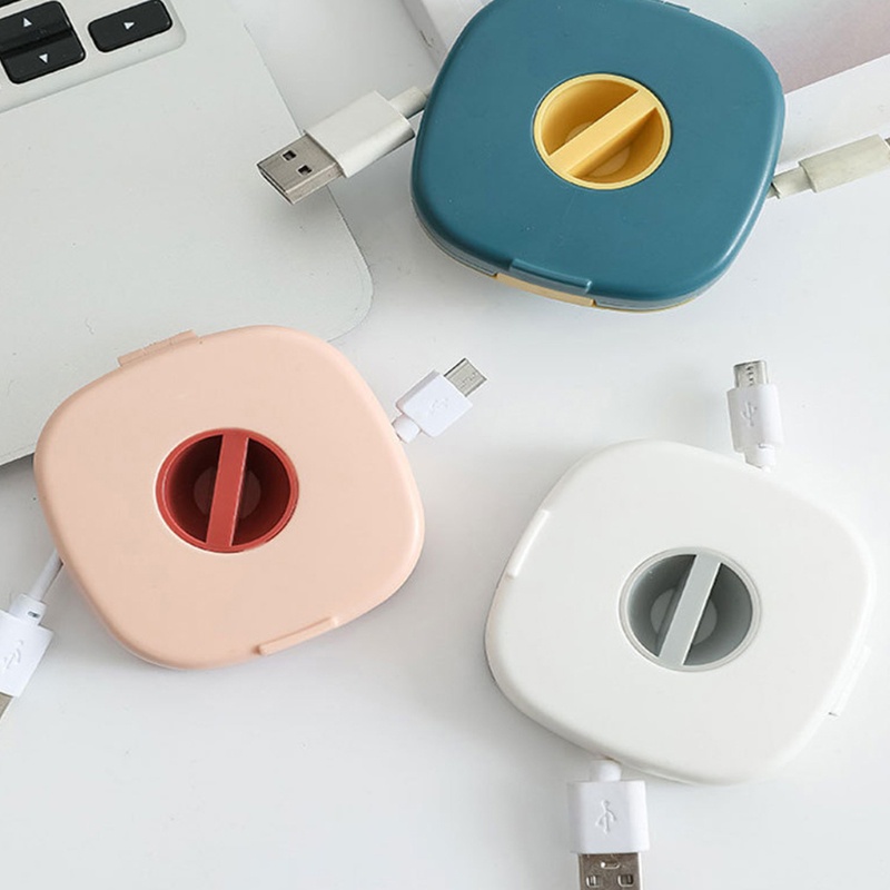 Set 3 Dụng Cụ Sắp Xếp Dây Cáp Gọn Gàng 3 Màu Tùy Chọn Linh Hoạt Sắp Xếp Gọn Gàng Cho
