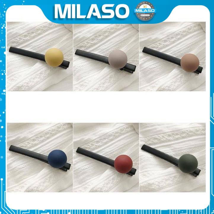 Kẹp Tóc Mái MILASO Kẹp Tóc Hàn Quốc Mỏ Vịt Phong Cách Nhiều Màu Xinh Xắn FAH-001254