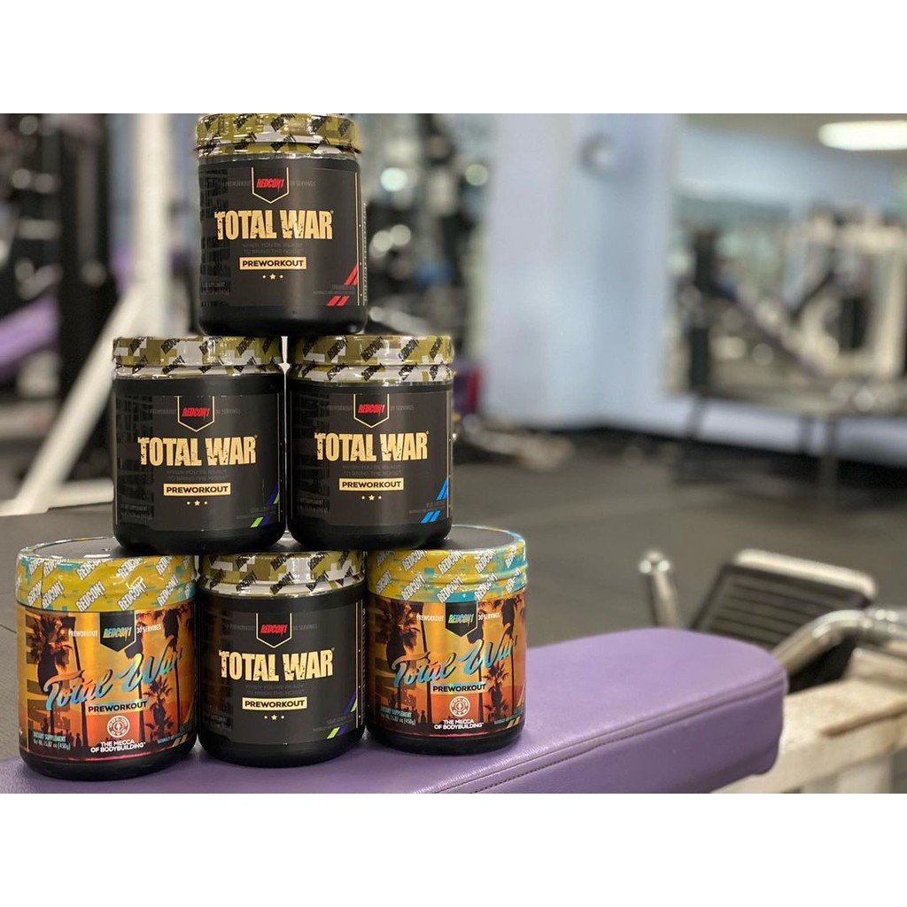 Total war Preworkout Redcon1 30 lần dùng - Hỗ trợ tăng sức mạnh cơ bắp và sức bền trong buổi tập