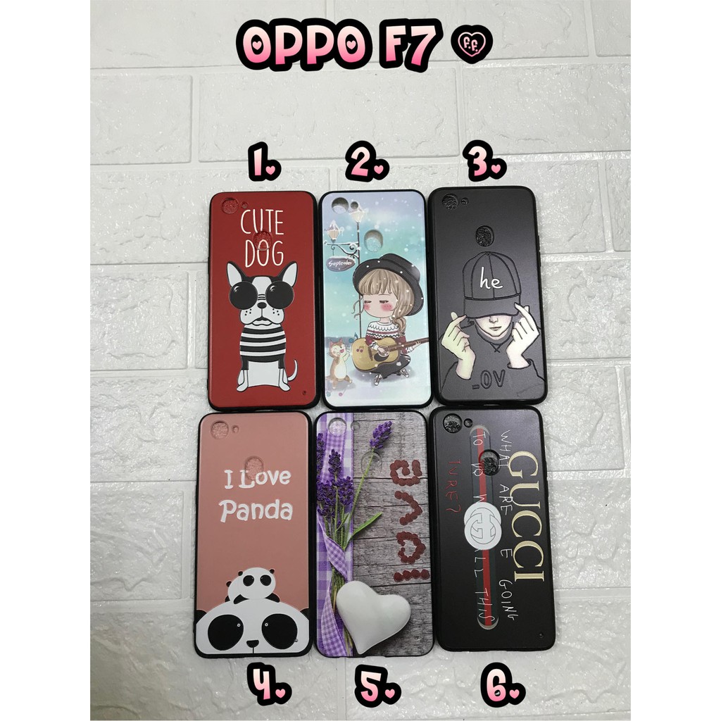 OPPO F7_ ỐP LƯNG THỜI TRANG IN HÌNH SIÊU ĐẸP.