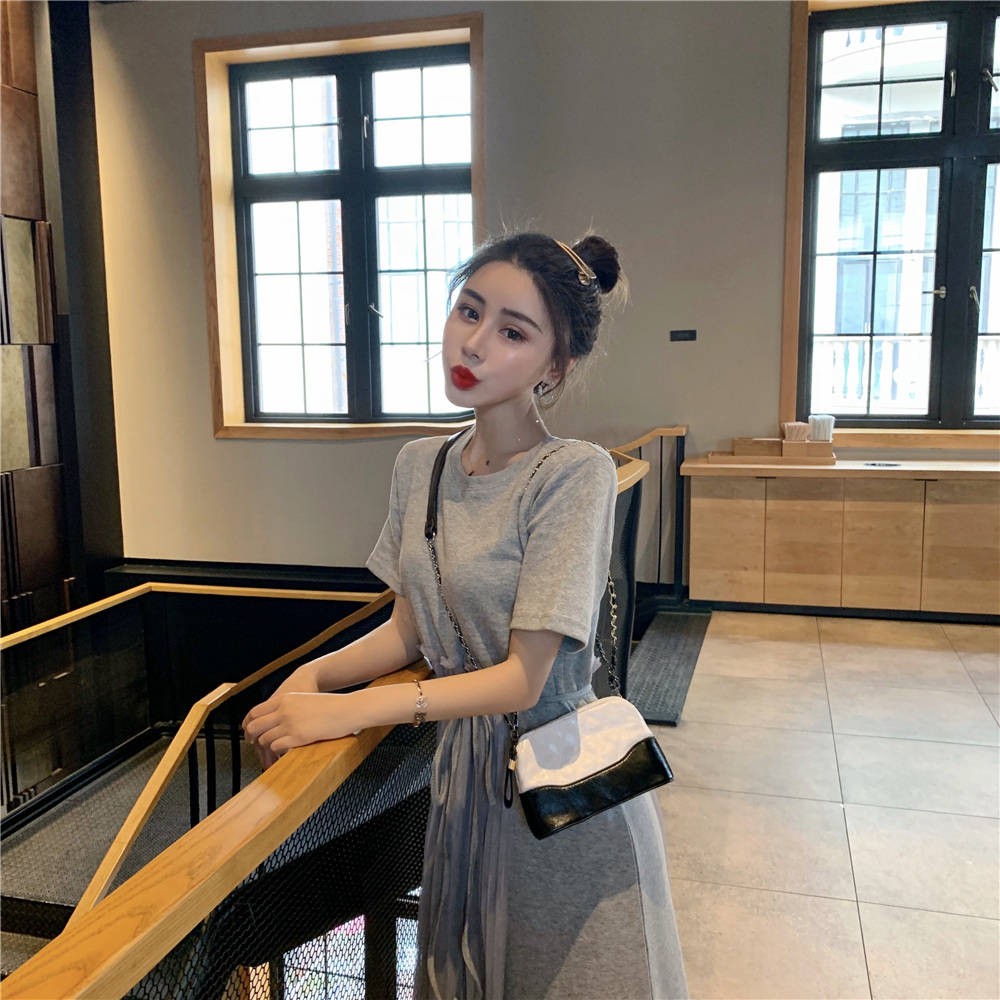 Đầm Nữ Tay Ngắn Cổ Chữ V Thời Trang Quyến Rũ | BigBuy360 - bigbuy360.vn