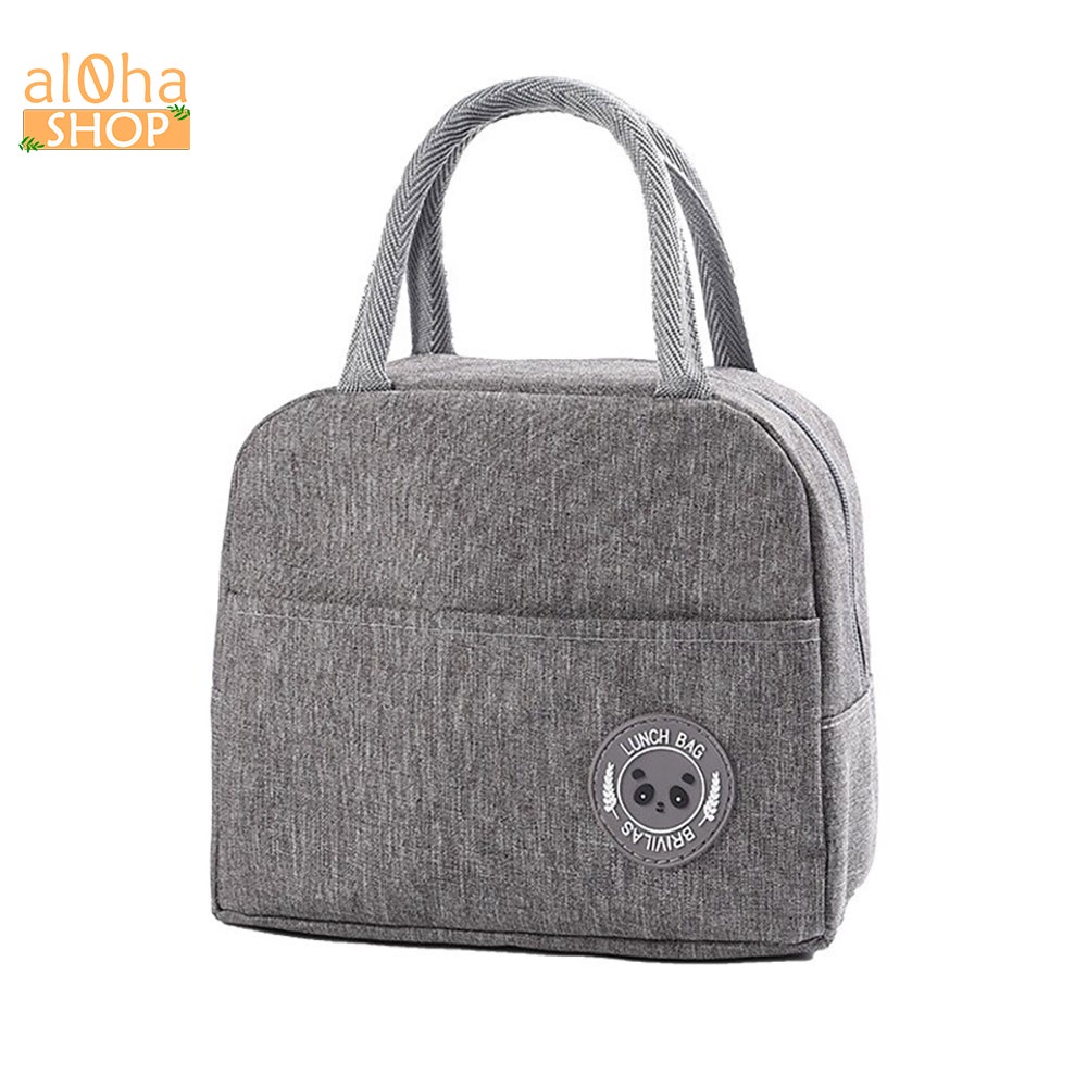 Túi xách cách nhiệt, chống thấm nước T014 đựng cơm văn phòng, đồ dùng cá nhân, mỹ phẩm trang điểm, du lịch - al0ha Shop
