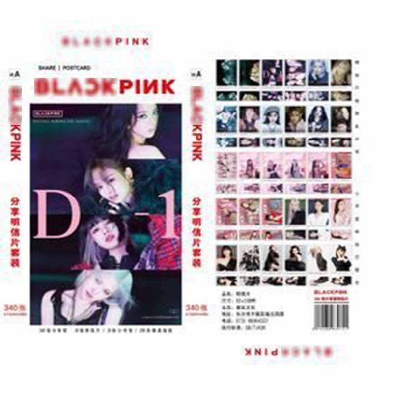 Hộp ảnh postcard Blackpink LISA JISOO JENNIE ROSE nhiều mẫu mới