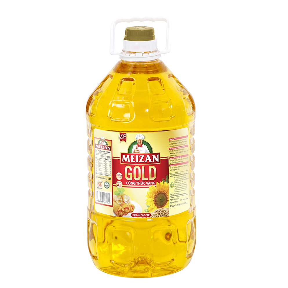 Dầu ăn cao cấp Meizan Gold 5L