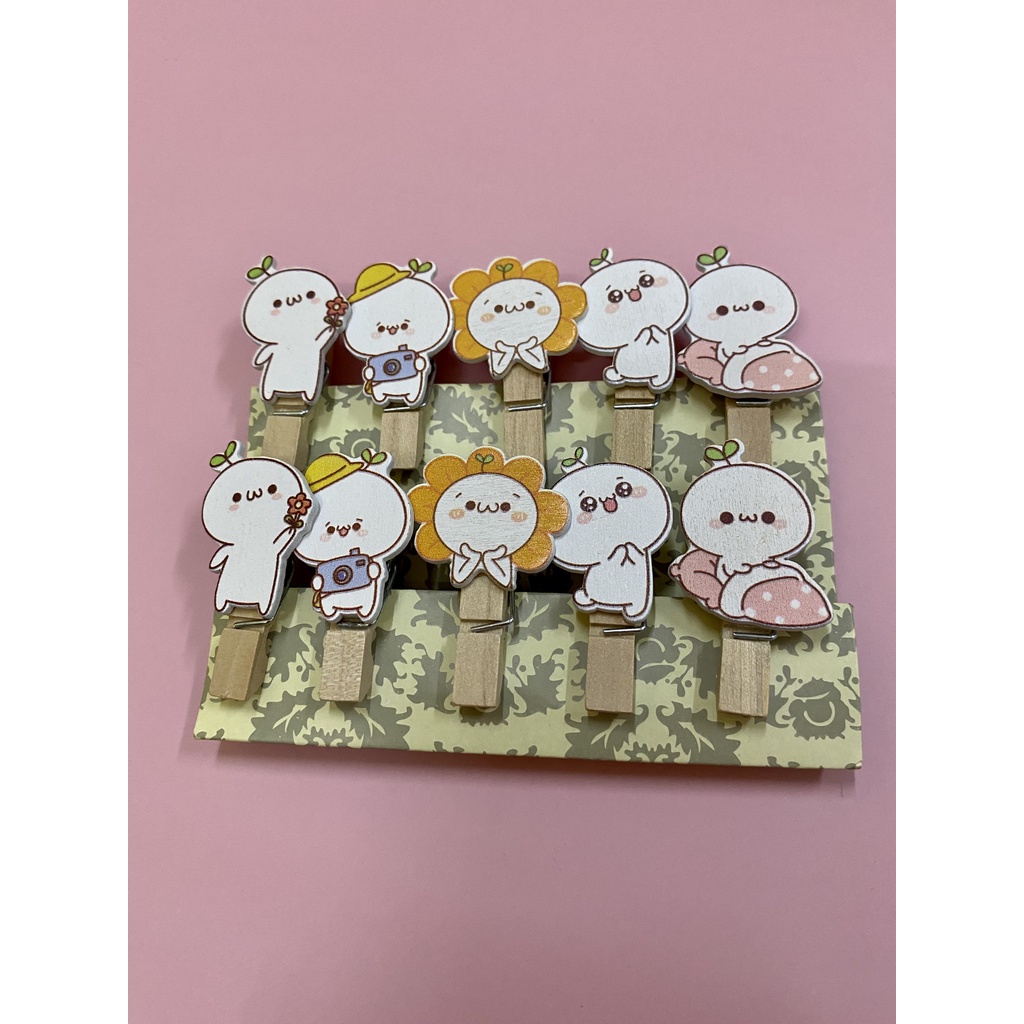 (Quà Tăng) Sự Kute - Tùy Chọn: Bút Chì, Thước Kẻ, Kẹp Gỗ... | Alpha Books Official