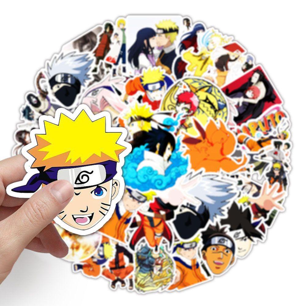 Miếng Dán Trang Trí Vali / Laptop / Xe Máy / Vali Hình Naruto Chống Thấm Nước
