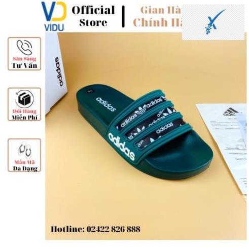 💗👆 Dép nam thời trang Adidas ViDu 3833 màu xanh chất liệu cao su cao cấp, chống thấm nước 💗👆