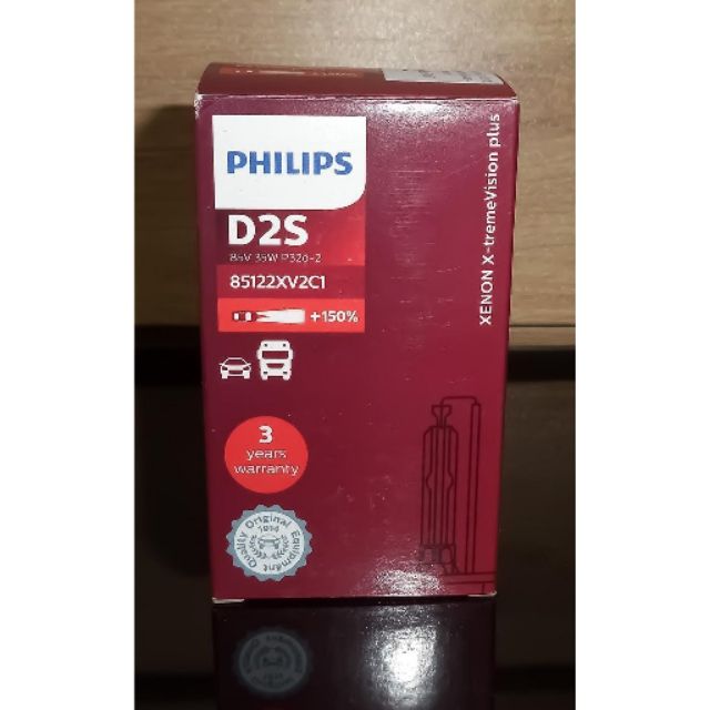 Xenon Philips D2S, D4S, tăng sáng 150% (+150%), chính hãng, BH 3 năm, kiểm tra mã code trực tiếp.