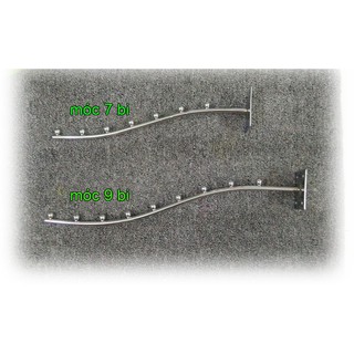 Móc sắt bi gắn tường