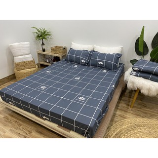 Set 3 món ga gối kẻ râu 1m6x2m,được chọn mẫu khác