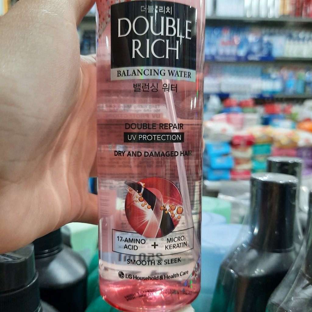 Nước xịt dưỡng tóc chăm sóc tóc hư Double Rich Nutrition V 250ml