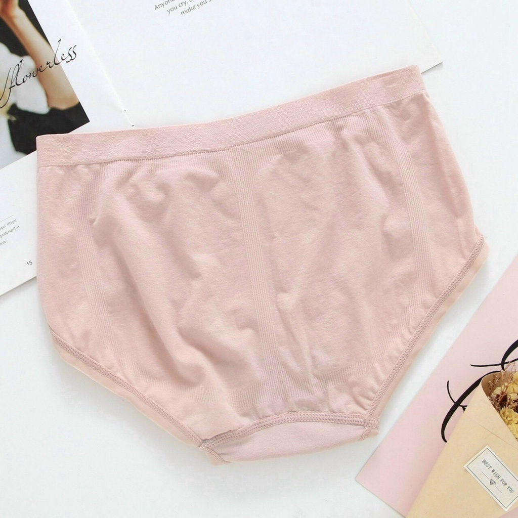 Quần Lót Nữ ❤️ FREESHIP ❤️Quần Chip Cotton trơn có màng tinh thể kháng khuẩn mềm mại | BigBuy360 - bigbuy360.vn