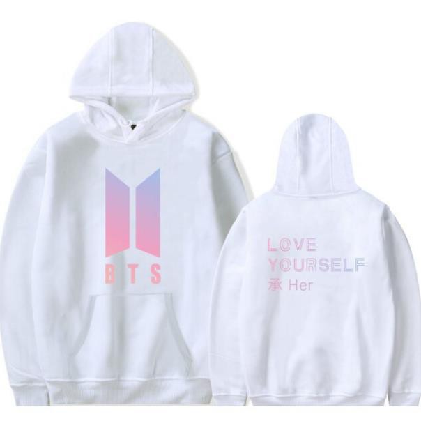 SALE- Áo hoodie nam/nữ họa tiết BTS Love Yourself - cực chất