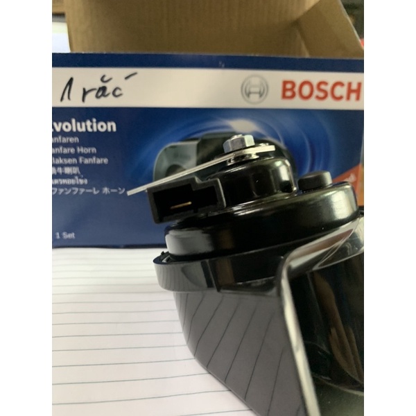 Còi sên Bosch 1 rắc 12V cho xe còi zin dùng 1 rắc 0986AH0217