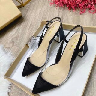 RẺ ĐẸP (Ảnh Thật ) Sandal cao cấp gót vuông pha quai trong Zara [ HOT ]