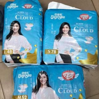 Bỉm dán bejoyle S78/M52/L48/XL44