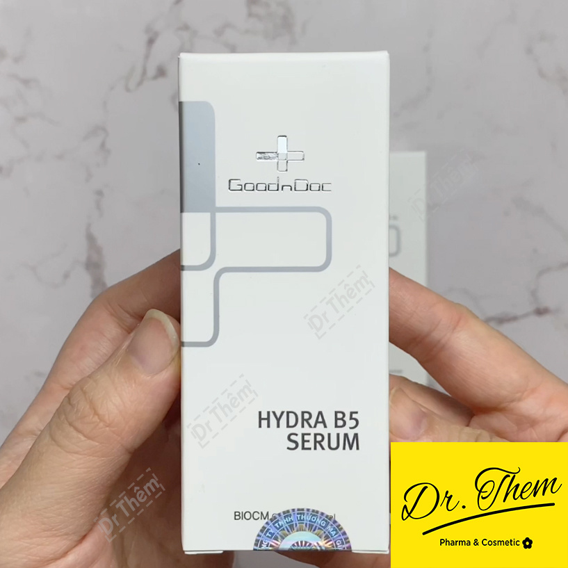 ✅[CHÍNH HÃNG] GOODNDOC Hydra B5 Serum 30ml - Tinh Chất Giúp Làm Cung Cấp Độ Ẩm Cho Da, Giúp Da Tươi Sáng