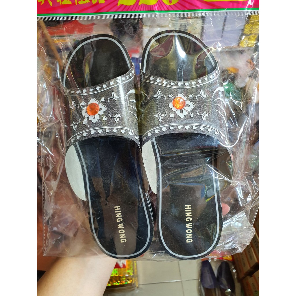 Giày Dép Guốc Sandal Nam Nữ Vàng Mã loại đẹp - VM35