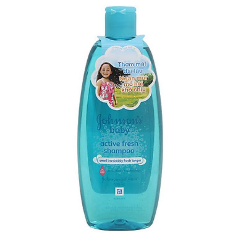 Dầu Gội Johnson's Baby Thơm Mát Năng Động 500ml.