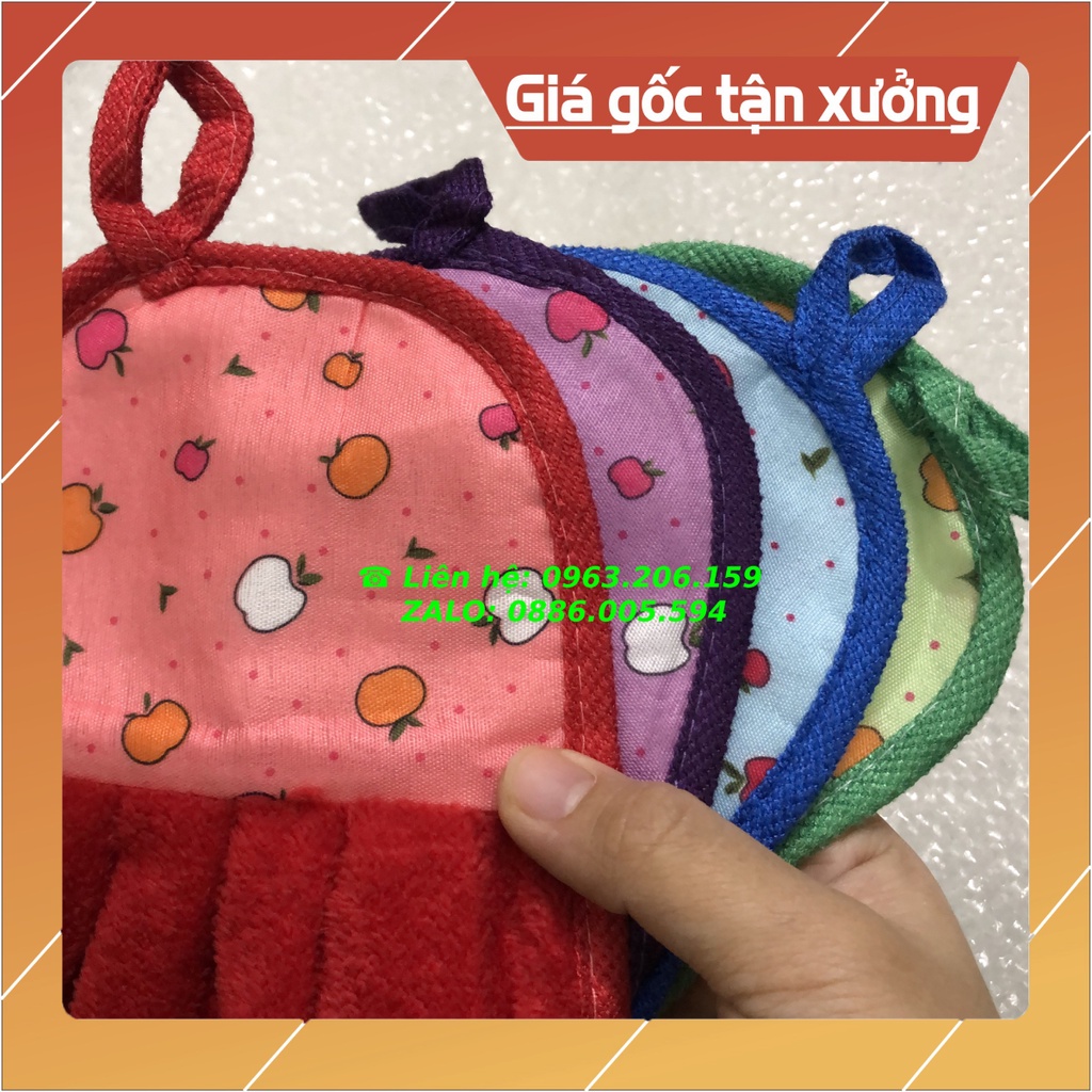 [HOT] Khăn Bông Lau Tay Nhà Bếp Thấm Hút Tốt