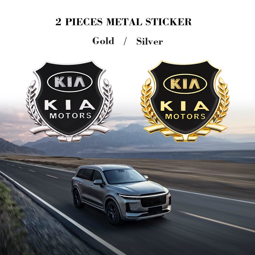 2 Miếng dán 3D trang trí xe hơi Toyota Honda Nissan Mazda Mitsubishi Suzuki Ford